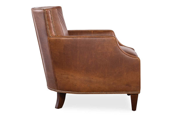 Elsworth Leather Accent Club Chair