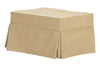 Image of Emma Slipcover Ottoman Foot Stool