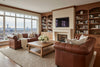 Image of Empire 86 Inch Two Seat Chesterfield Leather Sofa