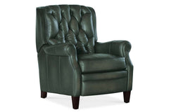 Ernest Portal "Quick Ship" Button Tufted Pillow Back Recliner