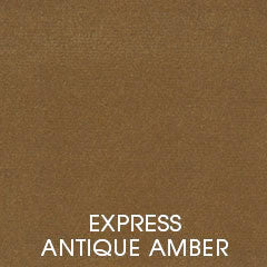 Marjorie 90 Inch "Quick Ship" Single Bench Seat Express Antiqued Amber Velvet Sofa