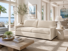 Grady 93 Inch "Quick Ship" Oversized Deep Seat Fabric Sofa