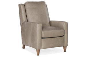 Fabian Leather Track Arm Pillow Back Reclining Chair