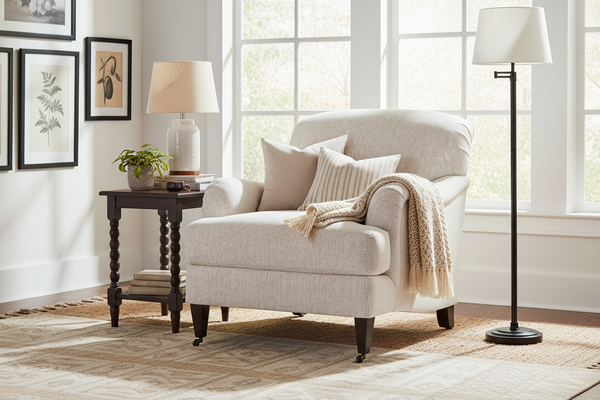 Essie Fabric Club Chair