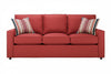 Image of Jennifer 79 Inch Track Arm Fabric Queen Sleeper Sofa