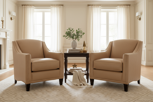 Leona Fabric Club Chair