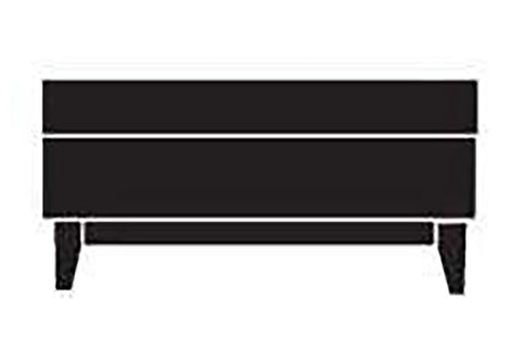 Vance Fabric Upholstered Footstool Ottoman