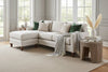 Image of Janice Contemporary Sofa With Reversible Chaise Sectional