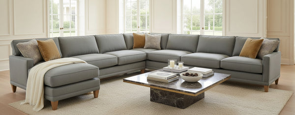 Nicole Fabric Upholstered Modular Sectional