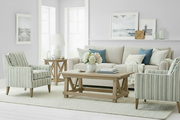 Evangeline Small Fabric Accent Chair