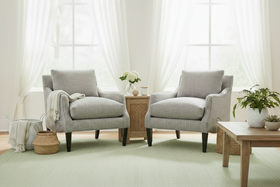 Yolanda Fabric Living Room Accent Chair