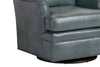 Image of Felicity Leather SWIVEL/GLIDER Accent Chair