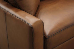 Finnegan 75 Inch Leather NEXT-GEN Queen Sleeper Sofa