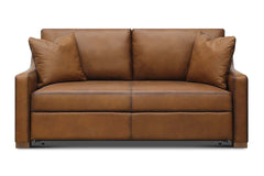 Finnegan 75 Inch Leather NEXT-GEN Queen Sleeper Sofa
