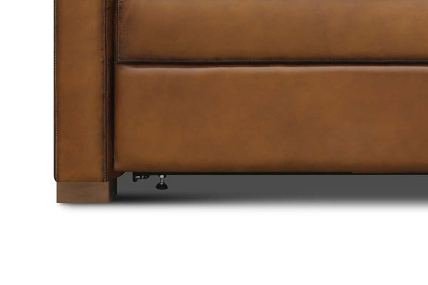 Finnegan 72 Inch Leather NEXT-GEN Queen Sleeper Sofa