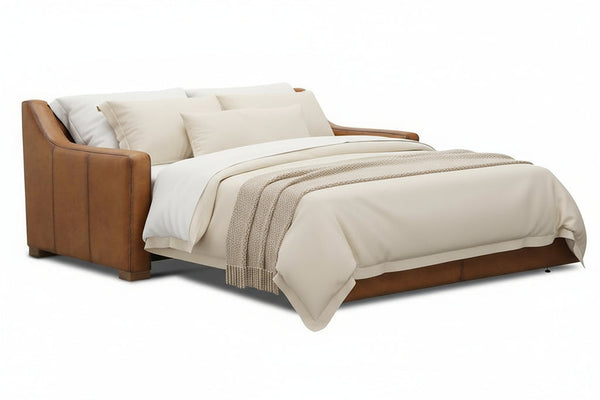 Finnegan 72 Inch Leather NEXT-GEN Queen Sleeper Sofa