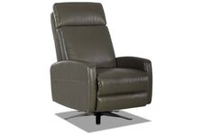 Francesco "Ready To Ship" Reclining Leather Pillow Back Swivel Chair