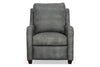 Image of Francis Power Reclining Wall Hugger Leather Club Chair