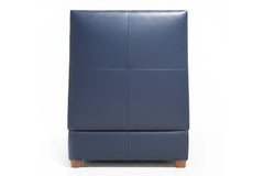Gaines STORAGE 36", 40", 44", Or 48" Inch Square Leather Ottoman (4 Sizes Available)