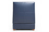 Image of Gaines STORAGE 36", 40", 44", Or 48" Inch Square Leather Ottoman (4 Sizes Available)
