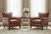 Image of Giovanni Leather Accent Club Chair