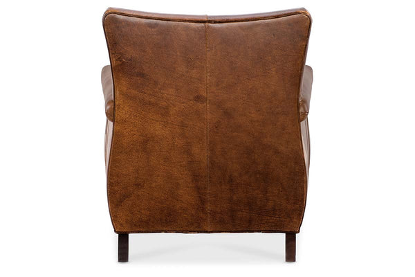 Giovanni Leather Accent Club Chair