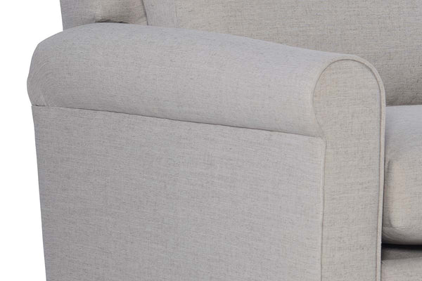 Graceyn Fabric Pillow Back Recliner Chair With Rolled Arms