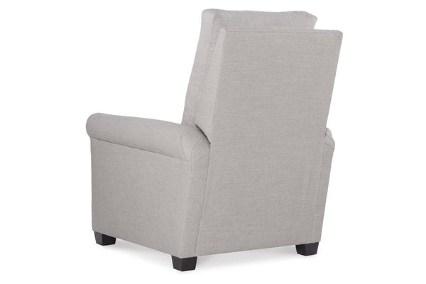 Graceyn Fabric Pillow Back Recliner Chair With Rolled Arms