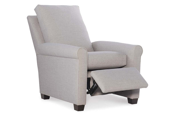 Graceyn Fabric Pillow Back Recliner Chair With Rolled Arms