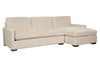 Image of Grady "Quick Ship" Two Piece Bench Seat Modern Pillow Back Sectional -Version 1