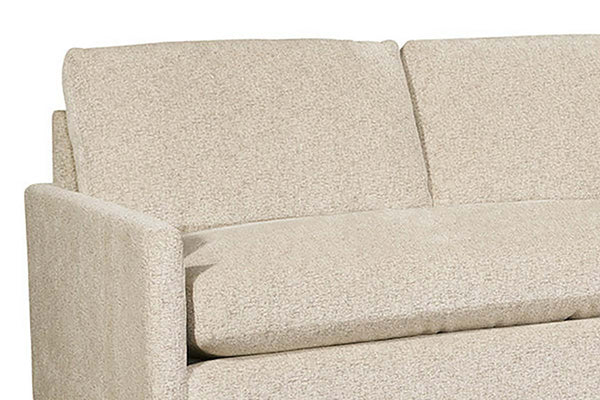 Grady "Quick Ship" Two Piece Bench Seat Modern Pillow Back Sectional -Version 1