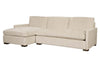 Image of Grady "Quick Ship" Two Piece Bench Seat Modern Pillow Back Sectional -Version 2
