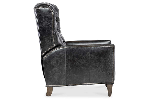 Greenwich Leather Tufted Back Recliner Chair
