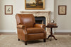 Image of Hanover "BIG MAN" Pillow Back Leather Recliner - Relax In Oversized Comfort