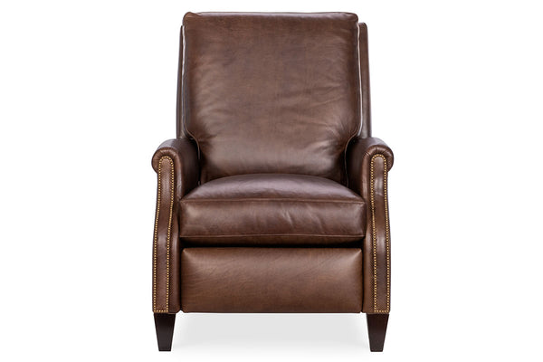 Harrington Leather Pillow Back Recliner Chair