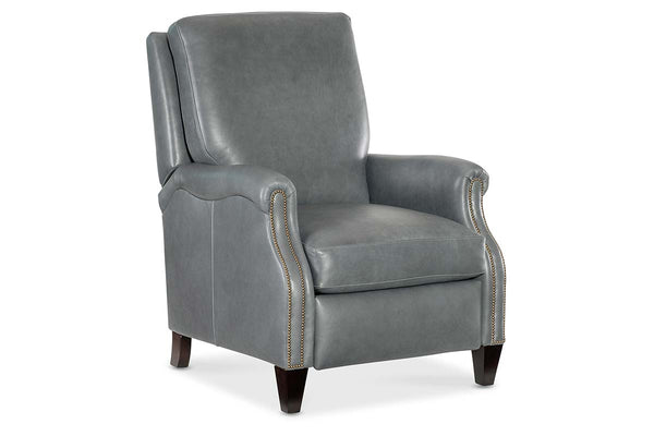 Harrington Leather Pillow Back Recliner Chair