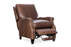 Harrington Leather Pillow Back Recliner Chair
