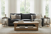 Harrison 91 Inch Contemporary Grand Scale Deep Seat Leather Sofa