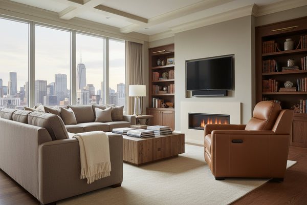 Herman Spice "Quick Ship" 3-Way Power Wall Hugger Recliner