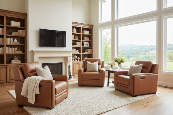 Herman Spice "Quick Ship" 3-Way Power Wall Hugger Recliner