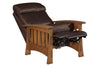 Image of Highland White Oak Mission Style Reclining Leather Seating Collection