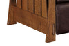 Image of Highland White Oak Mission Style Reclining Leather Seating Collection
