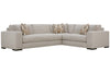 Image of Hilda Large Bench Seat Track Arm Modern Sectional Sofa