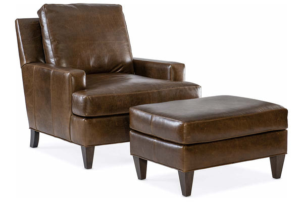 Holden Contemporary Leather Club Chair