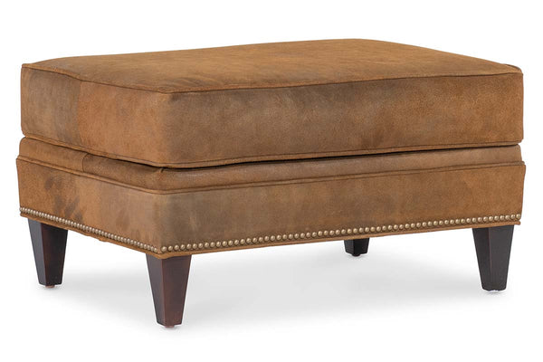 Hollis Leather Accent Club Chair