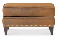 Hollis Leather Accent Club Chair