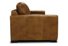 Image of Hugh Modern Leather Track Arm Sofa Collection