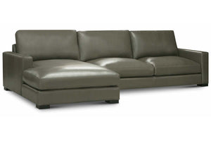 Hugh Two Piece Lounge Chaise Sectional (Version 2 As Configured)