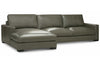 Image of Hugh Two Piece Lounge Chaise Sectional (Version 2 As Configured)