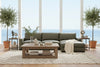 Image of Hugh Two Piece Lounge Chaise Sectional (Version 1 As Configured)